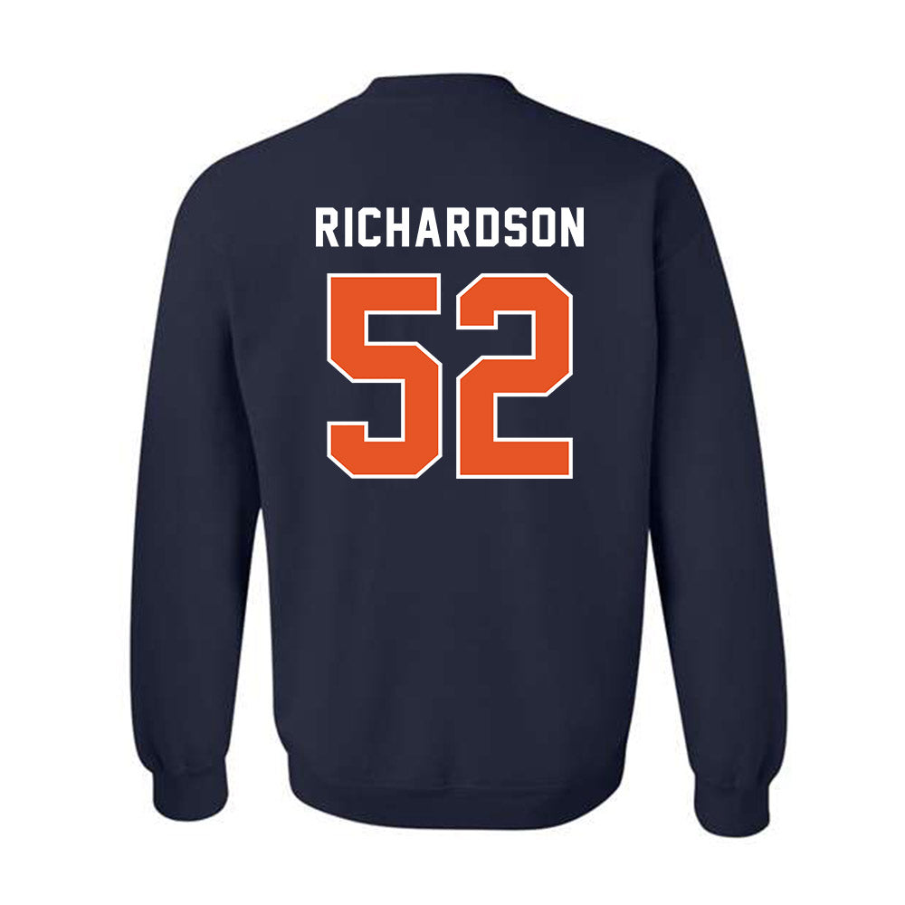 Utica - NCAA Football : Joshua Richardson - Classic Shersey Crewneck Sweatshirt-1