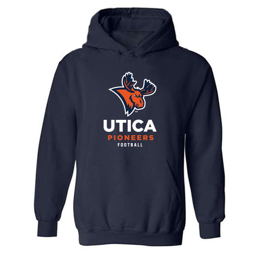 Utica - NCAA Football : Eze Frazier - Classic Shersey Hooded Sweatshirt-0