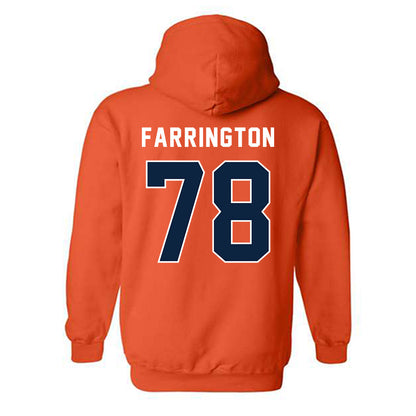Utica - NCAA Football : Ryan Farrington - Classic Shersey Hooded Sweatshirt-1