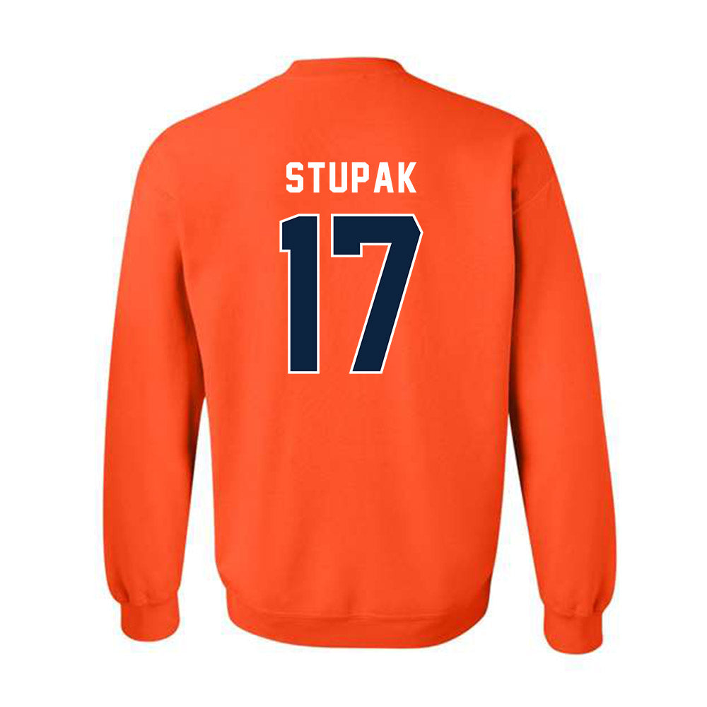 Utica - NCAA Football : Cayden Stupak - Classic Shersey Crewneck Sweatshirt-1