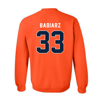 Utica - NCAA Football : Christian Babiarz - Classic Shersey Crewneck Sweatshirt-1