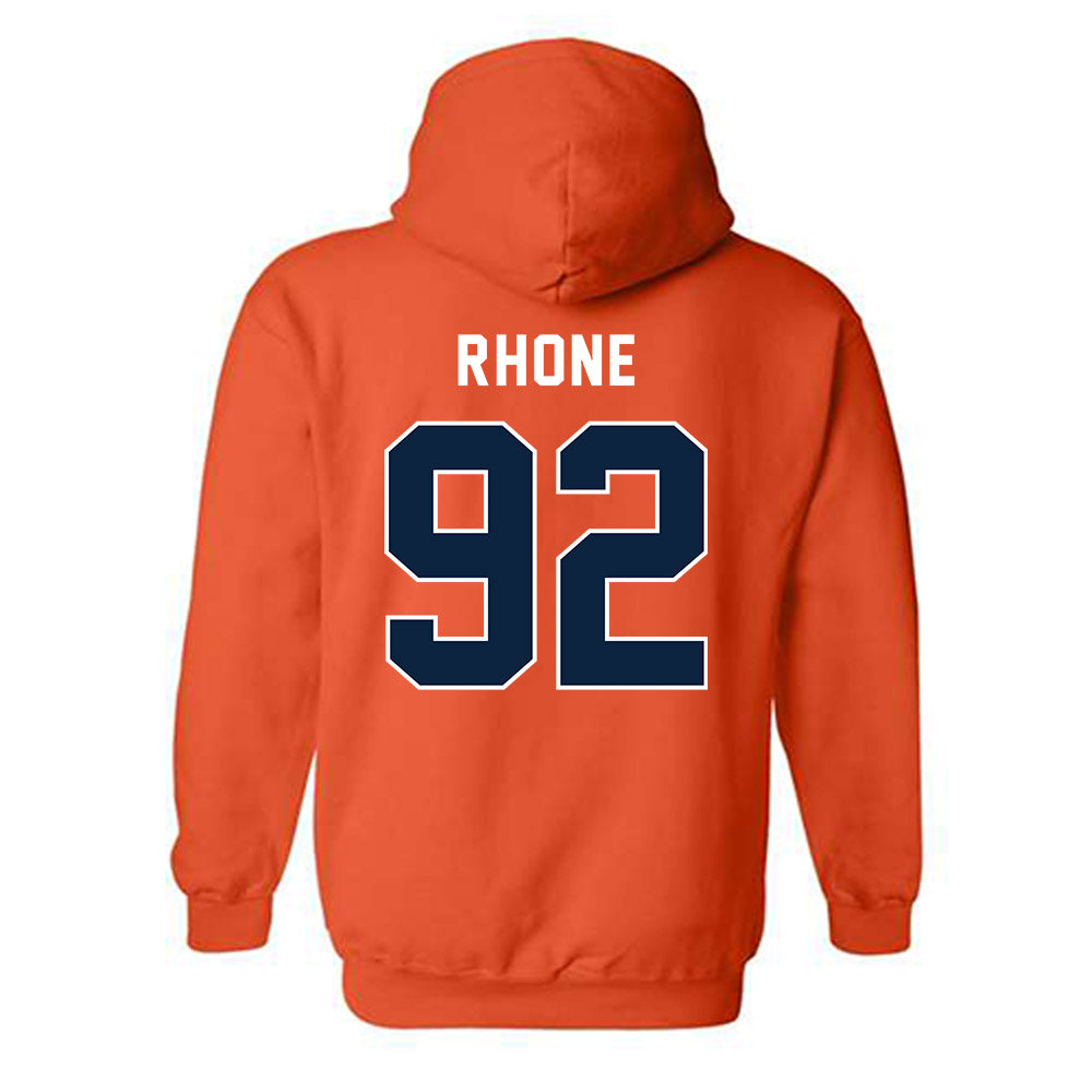 Utica - NCAA Football : Christian Rhone - Classic Shersey Hooded Sweatshirt-1