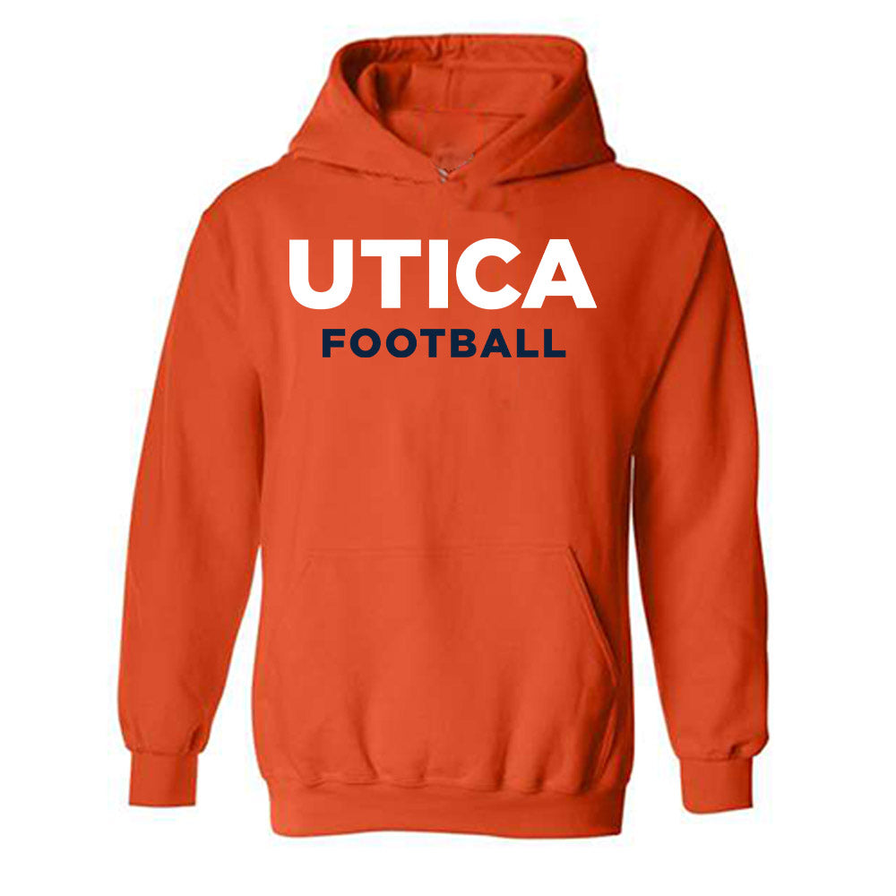 Utica - NCAA Football : Matthew Pallouras - Classic Shersey Hooded Sweatshirt-0