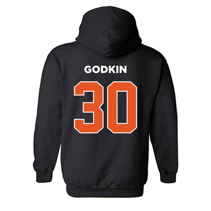 Utica - NCAA Women's Basketball : Hanna Godkin - Classic Shersey Hooded Sweatshirt-1