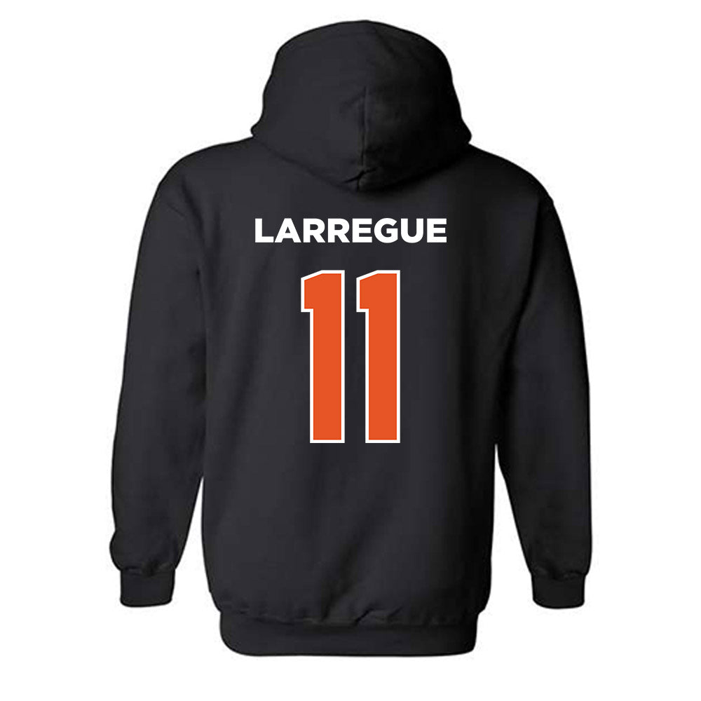 Utica - NCAA Men's Basketball : Jayden Larregue - Classic Shersey Hooded Sweatshirt-1