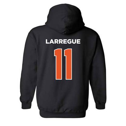 Utica - NCAA Men's Basketball : Jayden Larregue - Classic Shersey Hooded Sweatshirt-1