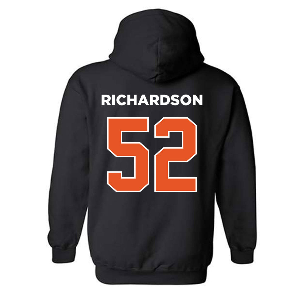 Utica - NCAA Football : Joshua Richardson - Classic Shersey Hooded Sweatshirt-1