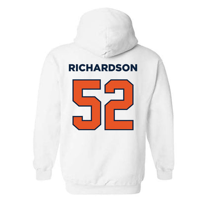 Utica - NCAA Football : Joshua Richardson - Classic Shersey Hooded Sweatshirt-1