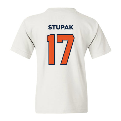 Utica - NCAA Football : Cayden Stupak - Classic Shersey Youth T-Shirt-1