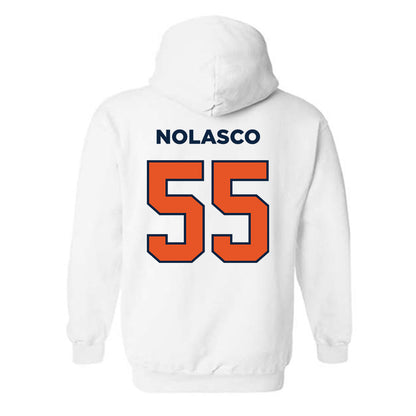 Utica - NCAA Football : Anthony Nolasco - Classic Shersey Hooded Sweatshirt-1