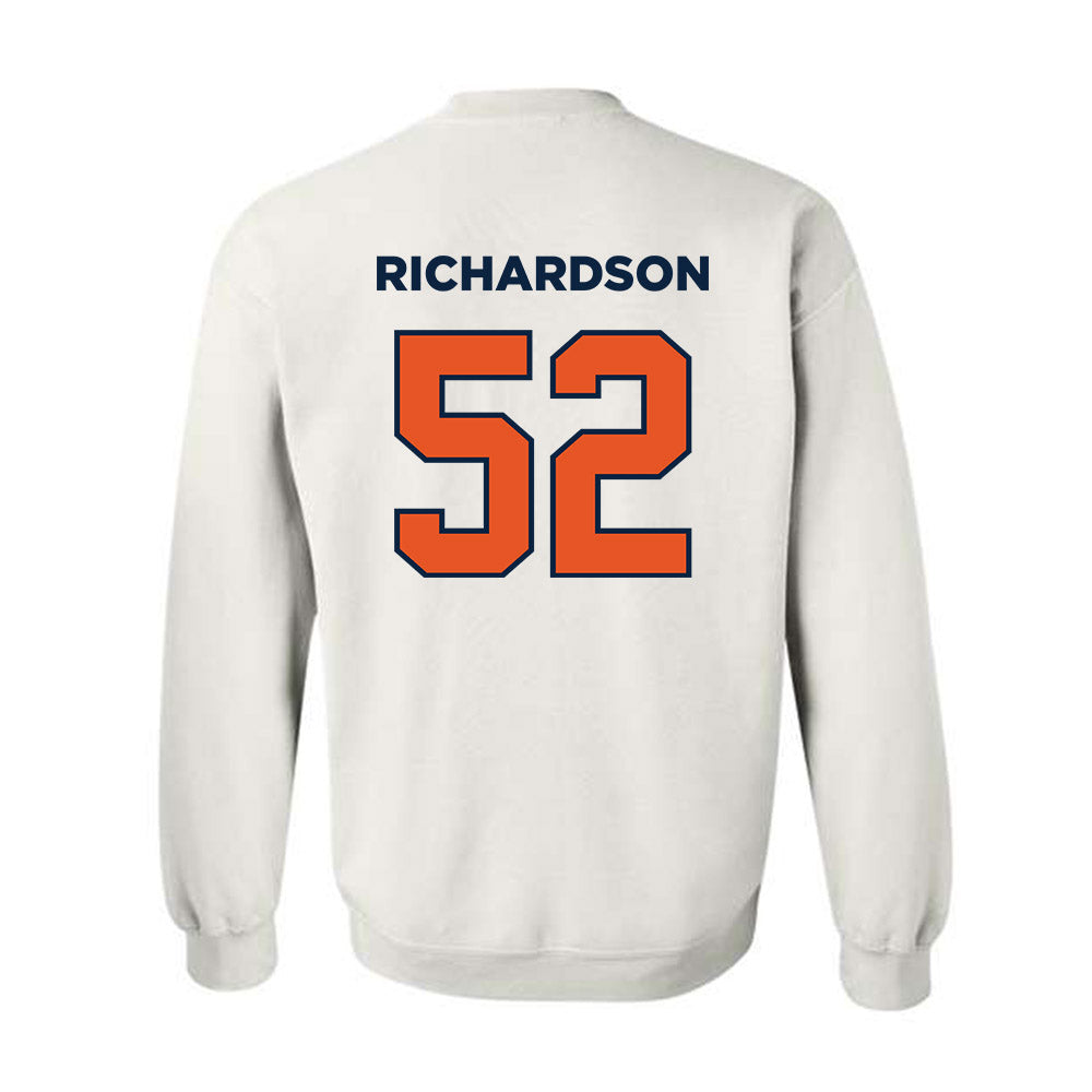 Utica - NCAA Football : Joshua Richardson - Classic Shersey Crewneck Sweatshirt-1