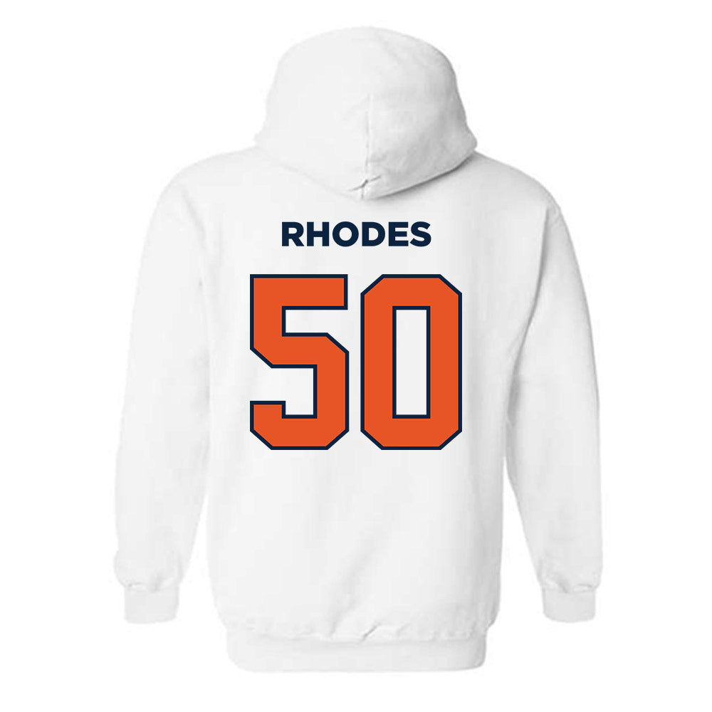 Utica - NCAA Baseball : Austin Rhodes - Classic Shersey Hooded Sweatshirt-1