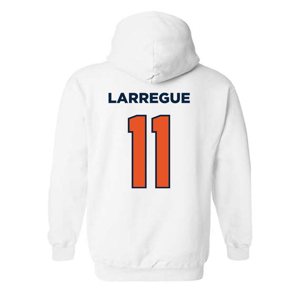 Utica - NCAA Men's Basketball : Jayden Larregue - Classic Shersey Hooded Sweatshirt-1