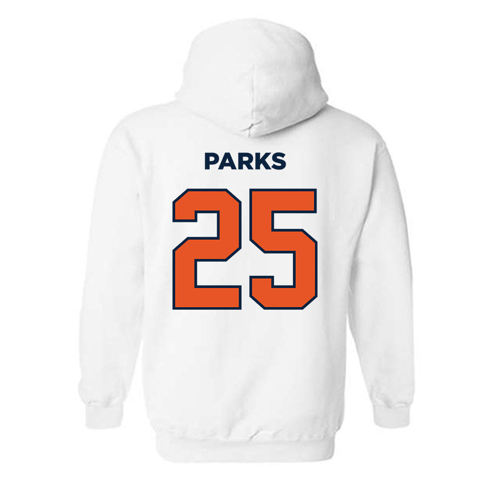 Utica - NCAA Men's Basketball : Keyaton Parks - Classic Shersey Hooded Sweatshirt-1