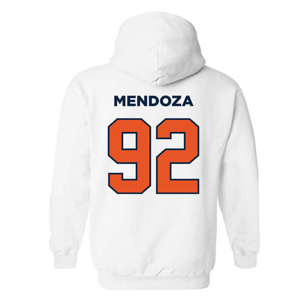 Utica - NCAA Football : Alibil Mendoza - Classic Shersey Hooded Sweatshirt-1
