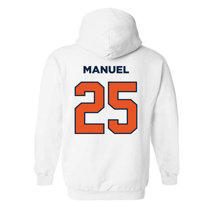 Utica - NCAA Men's Basketball : Jeffrey Manuel - Classic Shersey Hooded Sweatshirt-1