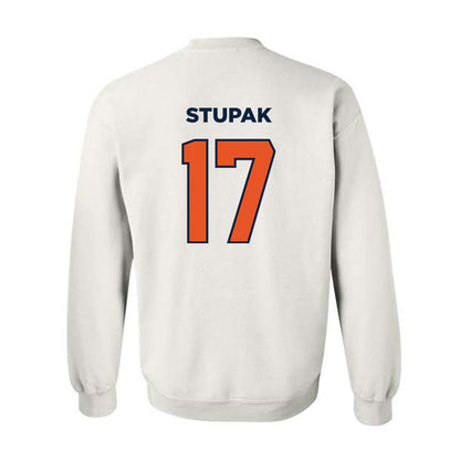 Utica - NCAA Football : Cayden Stupak - Classic Shersey Crewneck Sweatshirt-1