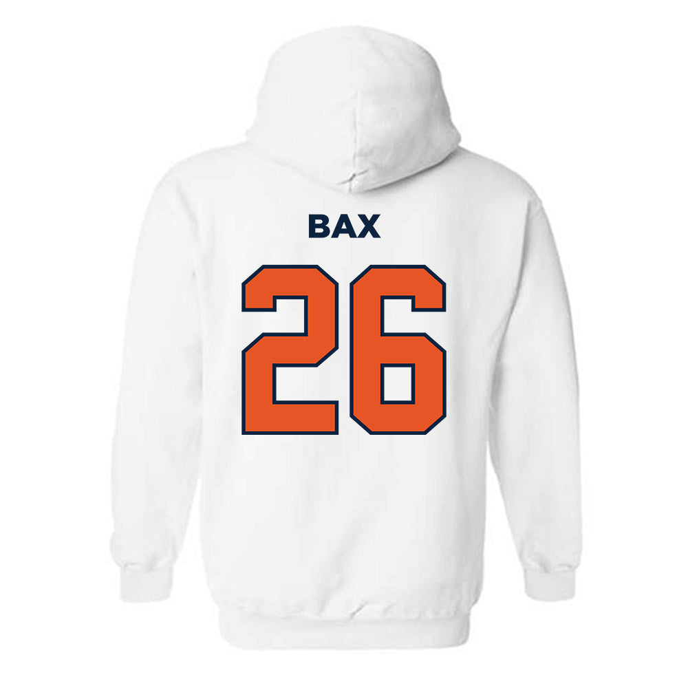 Utica - NCAA Men's Ice Hockey : Anthony Bax - Classic Shersey Hooded Sweatshirt-1