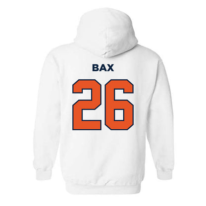 Utica - NCAA Men's Ice Hockey : Anthony Bax - Classic Shersey Hooded Sweatshirt-1