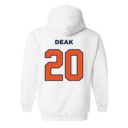 Utica - NCAA Men's Basketball : Carter Deak - Classic Shersey Hooded Sweatshirt-1
