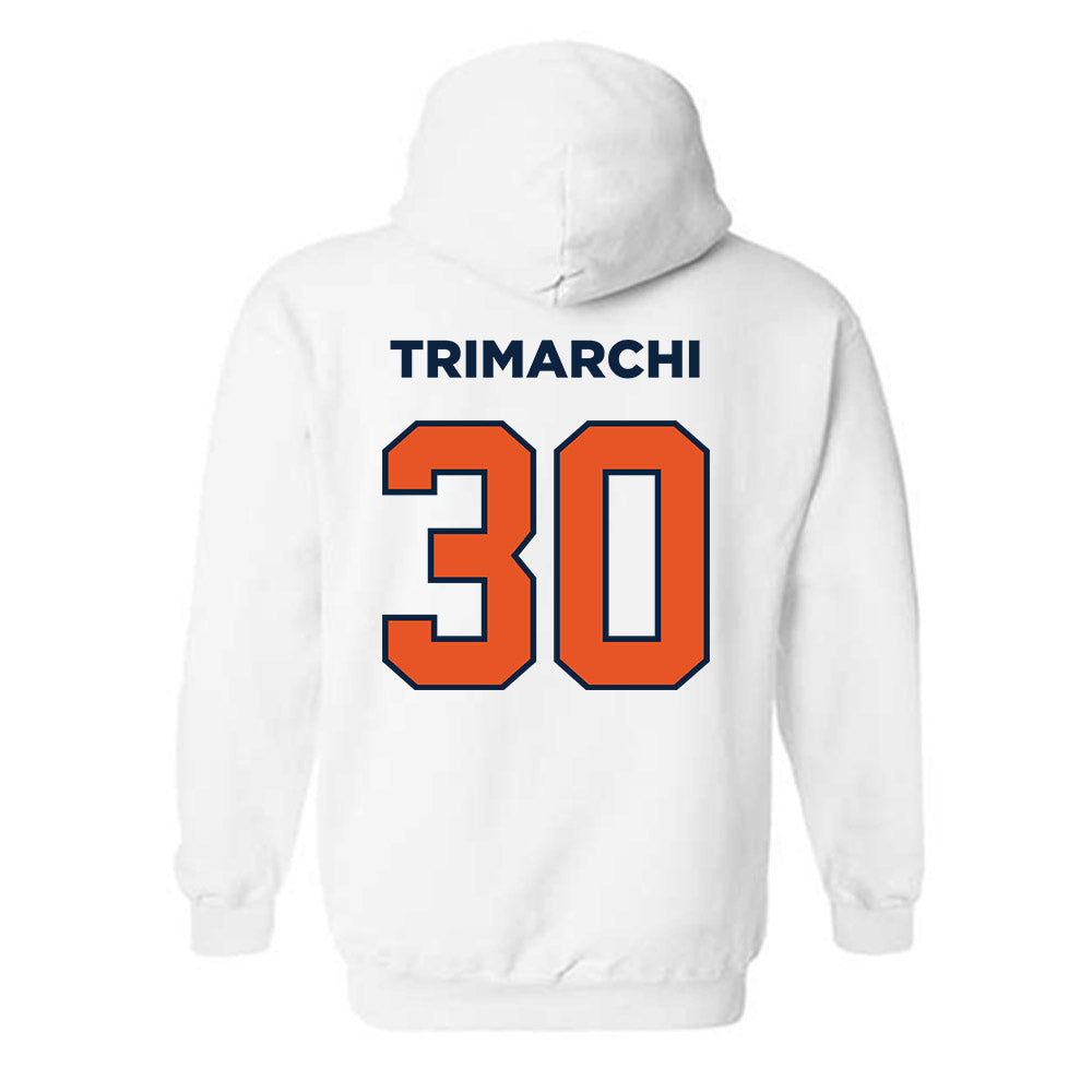 Utica - NCAA Men's Basketball : Cameron Trimarchi - Classic Shersey Hooded Sweatshirt-1