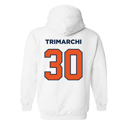 Utica - NCAA Men's Basketball : Cameron Trimarchi - Classic Shersey Hooded Sweatshirt-1
