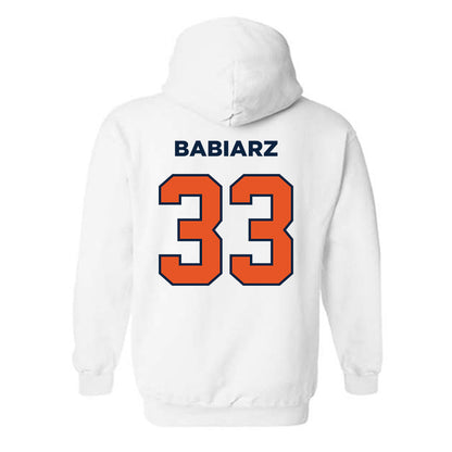Utica - NCAA Football : Christian Babiarz - Classic Shersey Hooded Sweatshirt-1