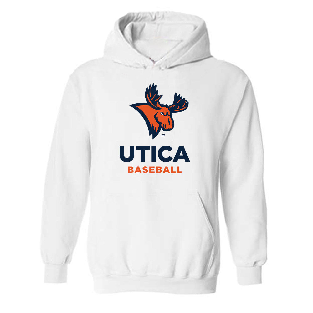 Utica - NCAA Baseball : Austin Rhodes - Classic Shersey Hooded Sweatshirt-0