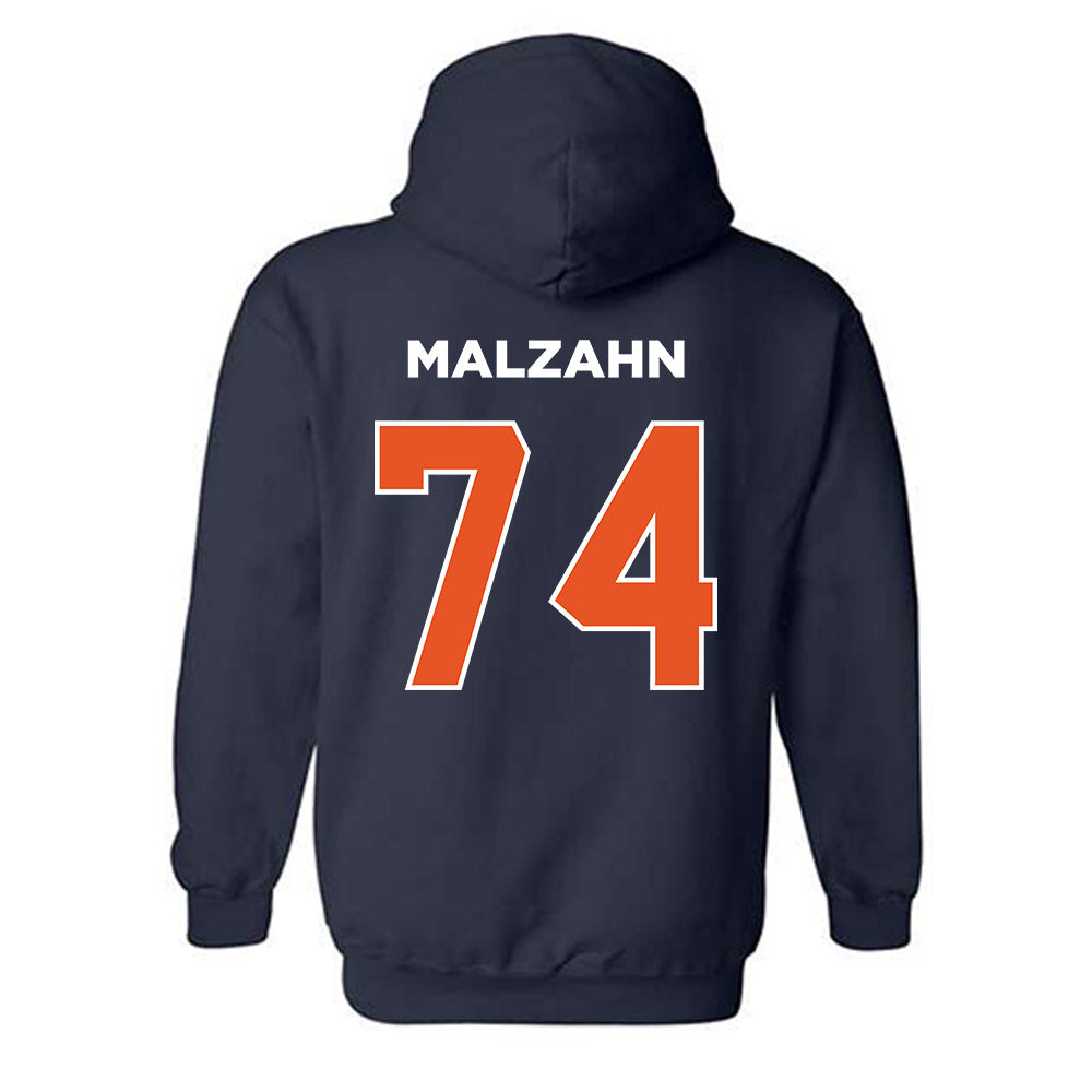 Utica - NCAA Football : Michael Malzahn - Classic Shersey Hooded Sweatshirt-1