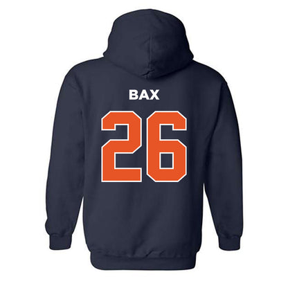 Utica - NCAA Men's Ice Hockey : Anthony Bax - Classic Shersey Hooded Sweatshirt-1