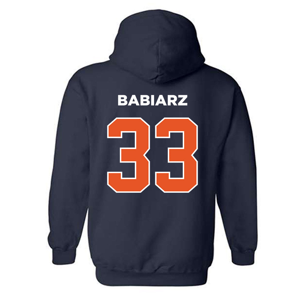 Utica - NCAA Football : Christian Babiarz - Classic Shersey Hooded Sweatshirt-1