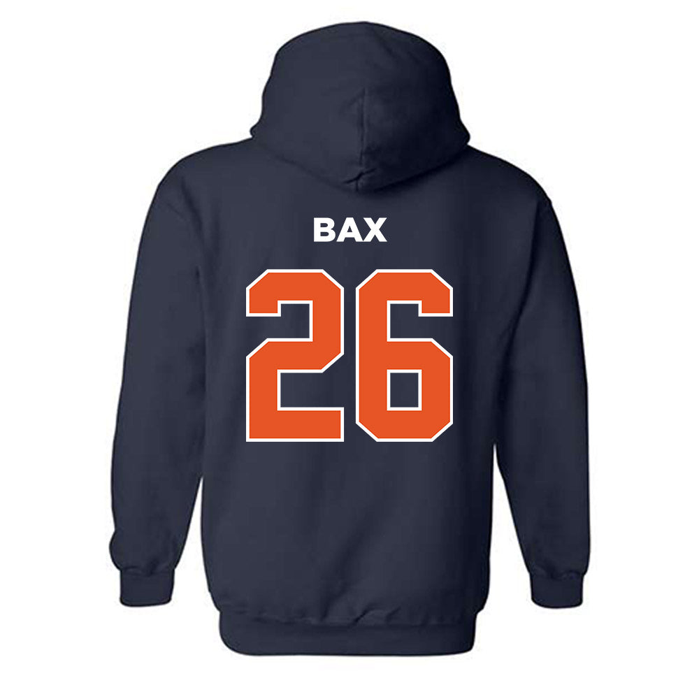 Utica - NCAA Men's Ice Hockey : Anthony Bax - Classic Shersey Hooded Sweatshirt-1
