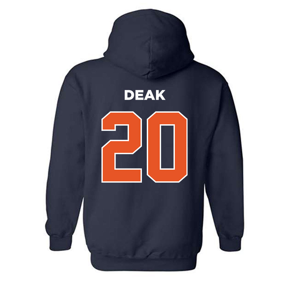 Utica - NCAA Men's Basketball : Carter Deak - Classic Shersey Hooded Sweatshirt-1