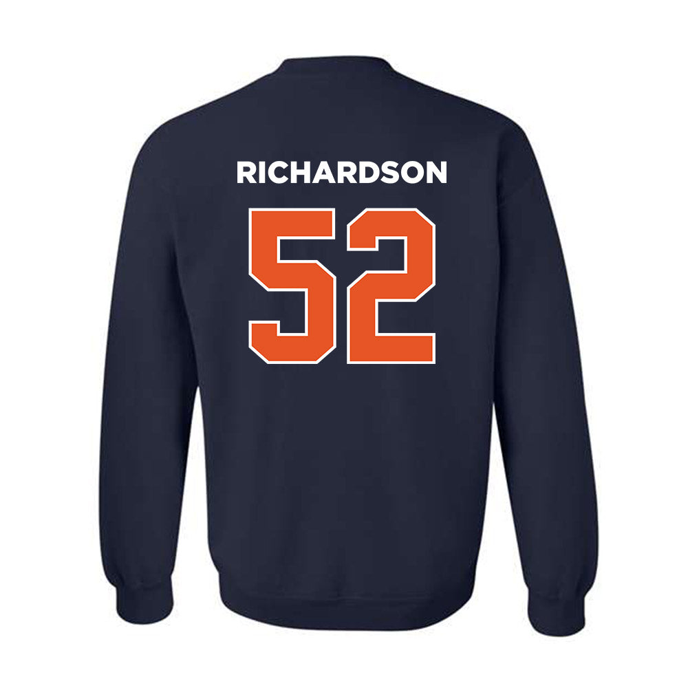 Utica - NCAA Football : Joshua Richardson - Classic Shersey Crewneck Sweatshirt-1