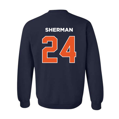 Utica - NCAA Men's Basketball : Luke Sherman - Classic Shersey Crewneck Sweatshirt-1