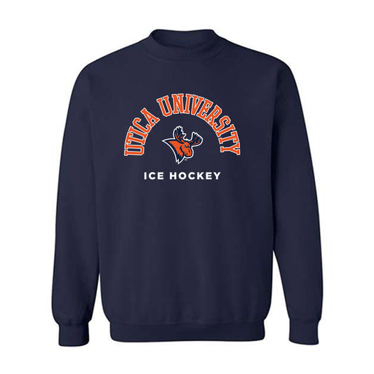 Utica - NCAA Men's Ice Hockey : Anthony Bax - Classic Shersey Crewneck Sweatshirt-0