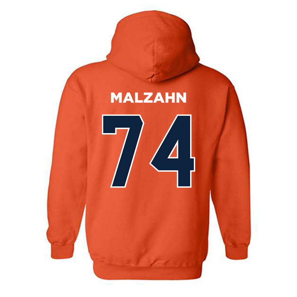 Utica - NCAA Football : Michael Malzahn - Classic Shersey Hooded Sweatshirt-1