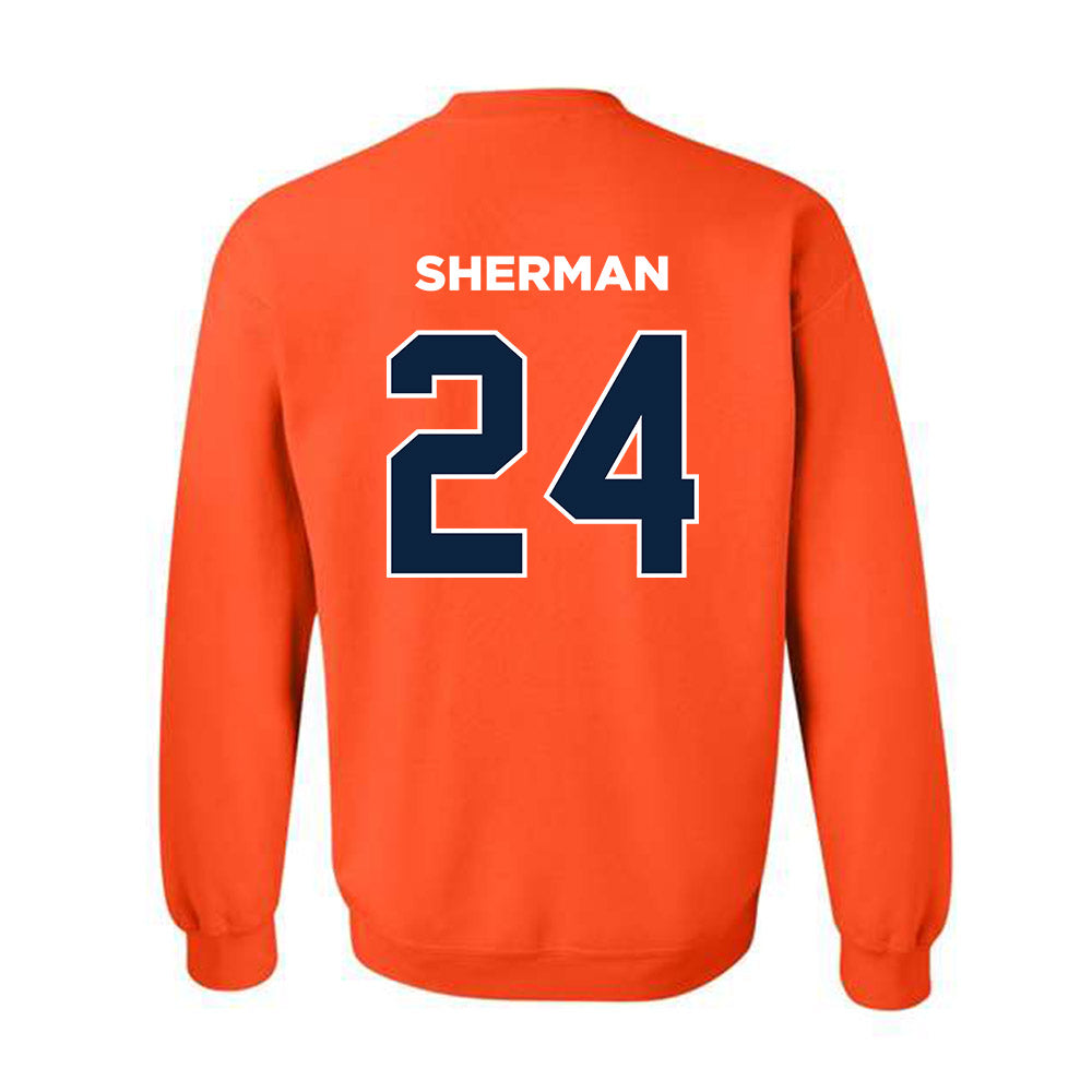 Utica - NCAA Men's Basketball : Luke Sherman - Classic Shersey Crewneck Sweatshirt-1