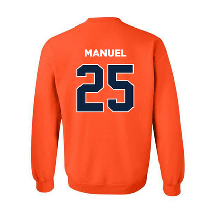 Utica - NCAA Men's Basketball : Jeffrey Manuel - Classic Shersey Crewneck Sweatshirt-1