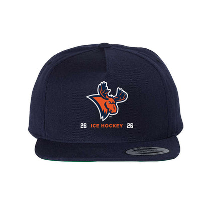 Utica - NCAA Men's Ice Hockey : Anthony Bax - Snapback Hat-1