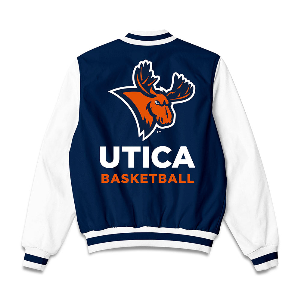 Utica - NCAA Men's Basketball : Luke Sherman - Bomber Jacket-1