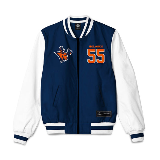 Utica - NCAA Football : Anthony Nolasco - Bomber Jacket-0