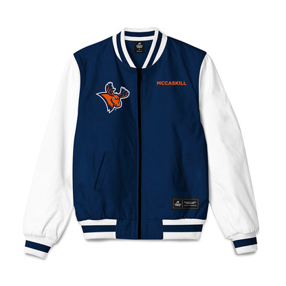 Utica - NCAA Men's Track & Field : Kaiden McCaskill - Bomber Jacket-0