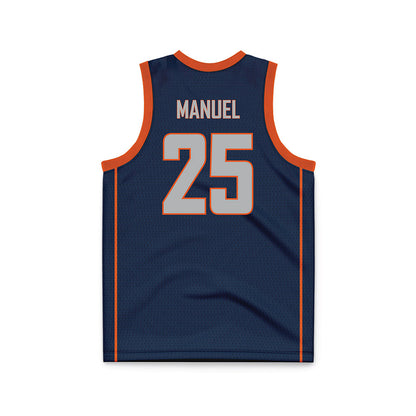 Utica - NCAA Men's Basketball : Jeffrey Manuel - Basketball Jersey-1