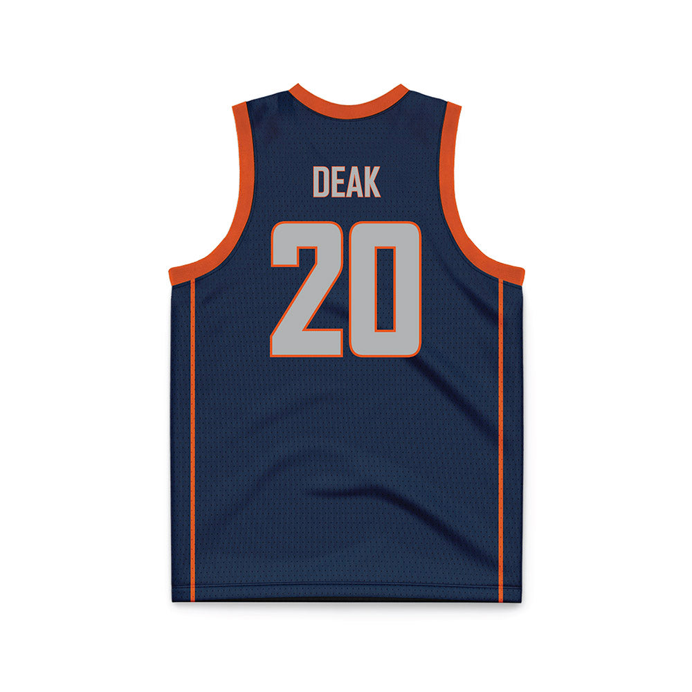 Utica - NCAA Men's Basketball : Carter Deak - Basketball Jersey-1