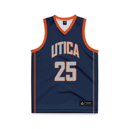 Utica - NCAA Men's Basketball : Jeffrey Manuel - Basketball Jersey-0