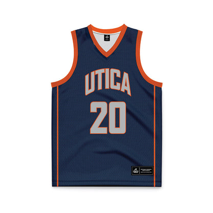 Utica - NCAA Men's Basketball : Carter Deak - Basketball Jersey-0