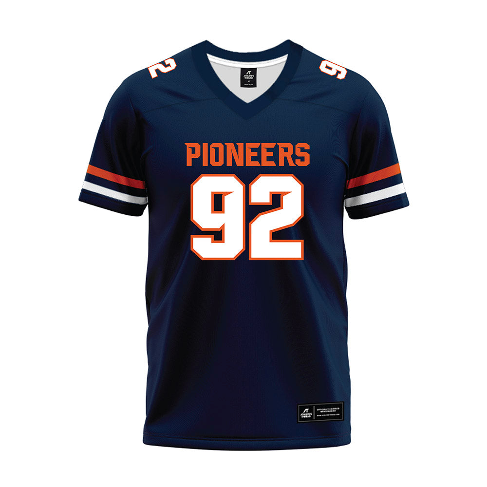 Utica - NCAA Football : Christian Rhone - Premium Football Jersey-0