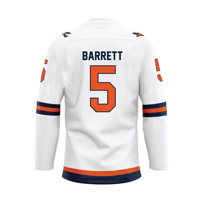Utica - NCAA Men's Ice Hockey : Isaac Barrett - Hockey Jersey-1