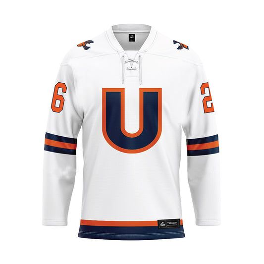 Utica - NCAA Men's Ice Hockey : Anthony Bax - Hockey Jersey-0